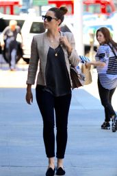 Jessica Biel Casual Style - Out in Beverly Hills, 07/06/2016 