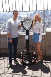 Julianne Hough at the Empire State Building in New York City 07/11/2016
