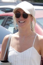Julianne Hough in Jeans Shorts - West Hollywood 7/28/2016