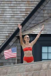 Karlie Kloss Bikini Candids - Westerly, July 2016
