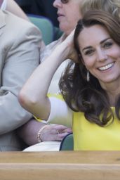 Kate Middleton - Wimbledon Tennis Championships 7/7/2016