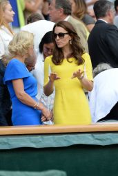 Kate Middleton - Wimbledon Tennis Championships 7/7/2016