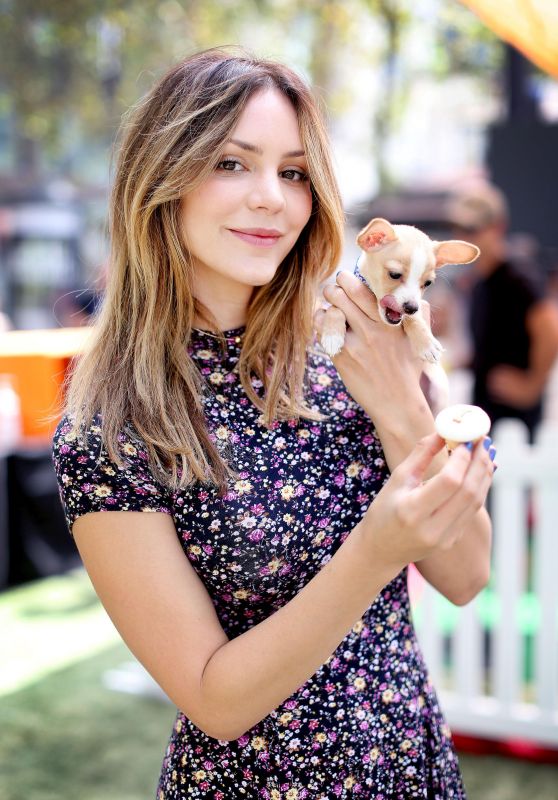 Katharine McPhee - Helping Promote the Clear The Shelters Pet Adoption Event in Los Angeles, July 2016