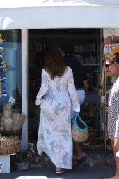 Kelly Brook - Out and About in Ischia, Italy 7/14/2016