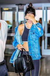 Kendall Jenner at JFK Airport in NYC 7/1/2016 