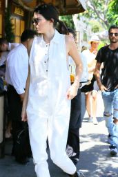 Kendall Jenner Casual Style  - Out in Los Angeles 7/2/2016