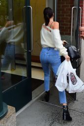 Kendall Jenner in Ripped Jeans - New York, July 2016