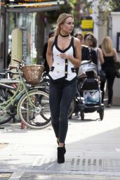 Kimberley Garner Style - Out in Chelsea, July 2016