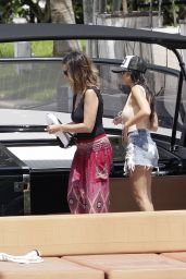 Kourtney Kardashian - On a Boat Trip in Miami 7/3/2016