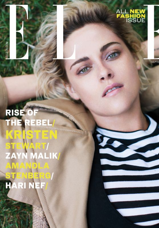 Kristen Stewart - Elle Magazine UK  September 2016 Cover