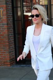 Kristen Stewart Is Stylish - Leaving Her Hotel in NYC 7/11/2016 