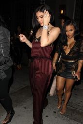 Kylie Jenner Night Out Style - Dines Out At The Nice Guy 7/15/2016