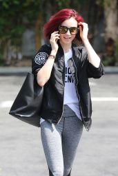 Lily Collins - Heading to the Gym in West Hollywood, 07/07/2016 