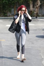 Lily Collins - Heading to the Gym in West Hollywood, 07/07/2016 