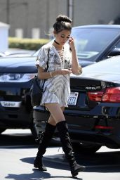 Madison Beer Chic Street Style - Shopping in West Hollywood 7/18/2016