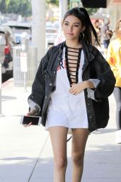 Madison Beer Shows Off Her Legs  - Shopping in Beverly Hills  7/12/2016
