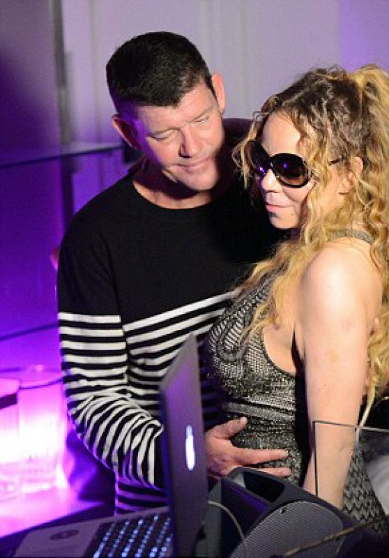 Mariah Carey Night Out - Italian Nightclub 7/24/2016 