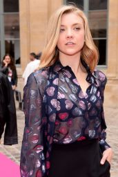 Natalie Dormer - Schiaparelli Show at Paris Fashion Week, July 2016
