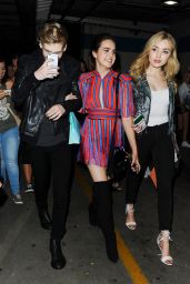 Peyton List and Bailee Madison at a Selena Gomez Concert in Los Angeles 7/8/2016 