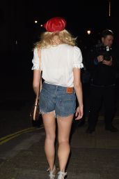 Pixie Lott Leggy in Jeans Shorts - London 7/16/2016