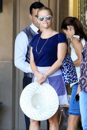 Reese Witherspoon Cute Style - at the Four Seasons in Beverly Hills 7/16/2016 