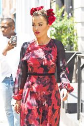 Rita Ora Fashion - Leaving Her Apartment NYC 7/28/2016 