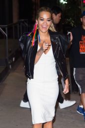 Rita Ora - Going to the Coldplay Concert in Tribeca, NYC 7/17/2016