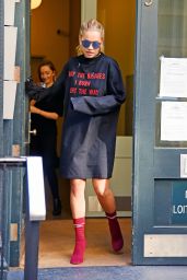 Rita Ora Out Street Fashion - New York, 7/19/2016