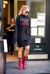 Rita Ora Out Street Fashion - New York, 7/19/2016