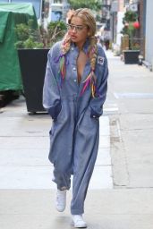 Rita Ora Street Style - Out In NYC 07/17/2016