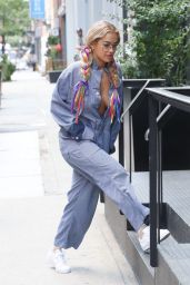 Rita Ora Street Style - Out In NYC 07/17/2016