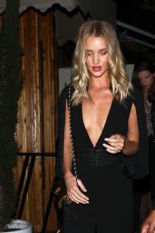 Rosie Huntington-Whiteley Night Out Style - at The Nice Guy in West Hollywood 7/1/2016 