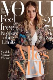 Rosie Huntington-Whiteley - Vogue Magazine Germany August 2016 Issue