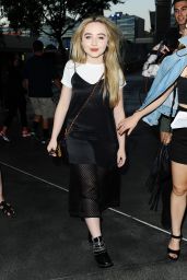 Sabrina Carpenter Arriving to Selena Gomez concert in Los Angeles 7/8/2016