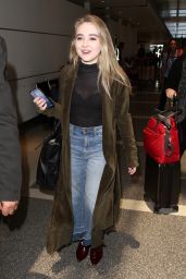 Sabrina Carpenter at LAX AIrport in Los Angeles 6/30/2016