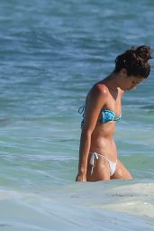 Sara Sampaio in a Bikini on the Beach in Cancun, Mexico, July 2016