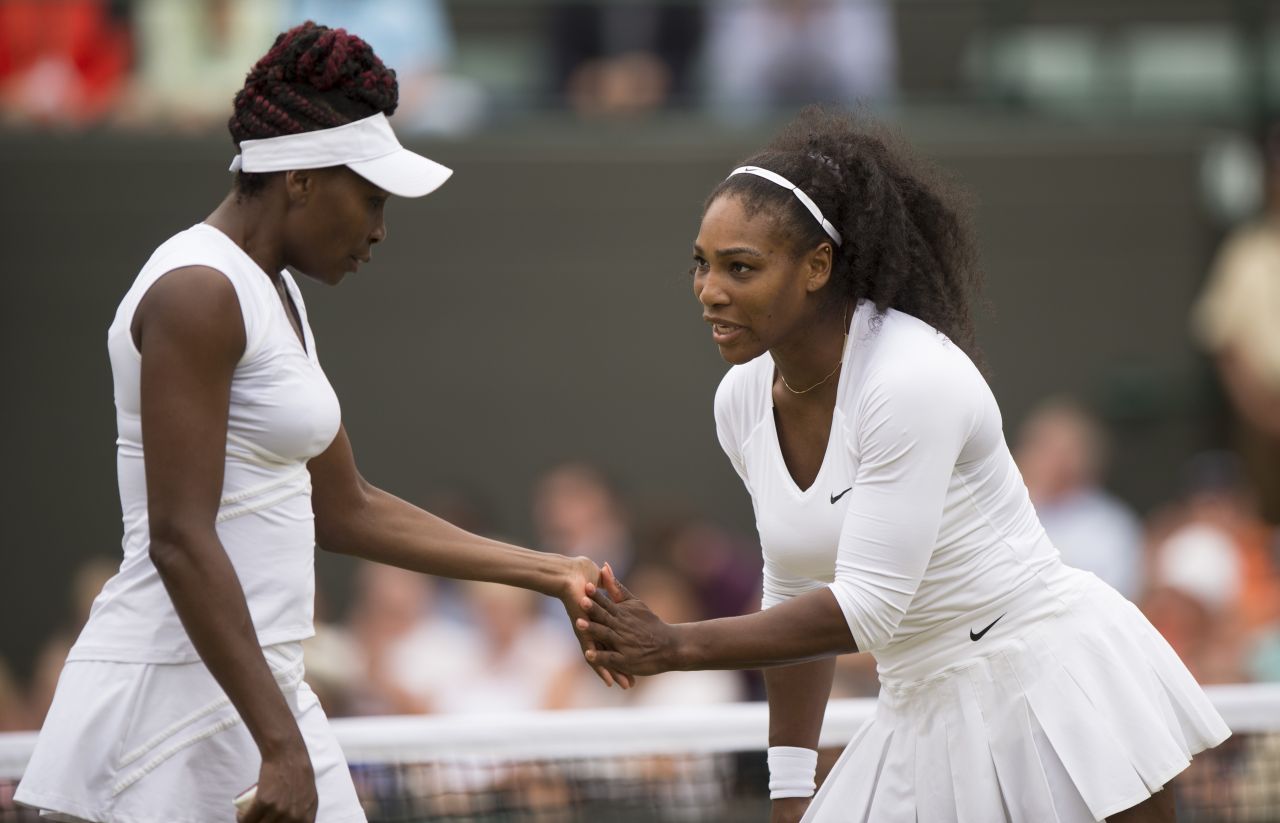 Serena & Venus Williams - Doubles semi Final Match in Wimbledon 7/8/2016