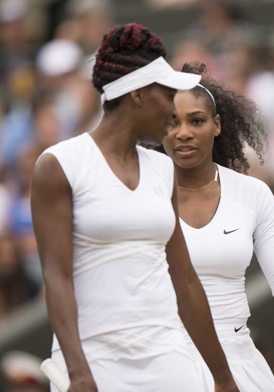 Serena & Venus Williams - Doubles semi Final Match in Wimbledon 7/8/2016