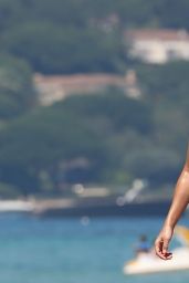 Sylvie Meis Bikini Candids - St Tropez, July 2016