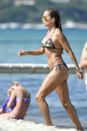 Sylvie Meis Hot in Bikini - Saint Tropez, July 2016