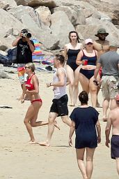Taylor Swift in Red Bikini - Rhode Island 7/3/2016