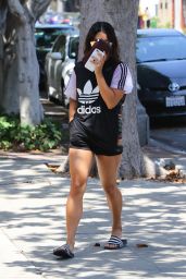 Vanessa Hudgens Leggy in Shorts - Beverly Hills 7/13/2016 