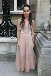 Zoe Kravitz - Valentino Haute Couture Fall-Winter 2016/2017 Show in Paris