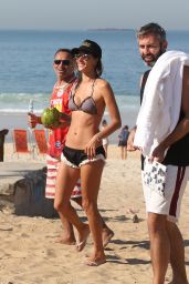 Alessandra Ambrosio in Bikini - Ipanema Beach in Rio de Janeiro, August 2016