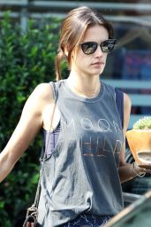 Alessandra Ambrosio - Out in Brentwood 8/25/2016