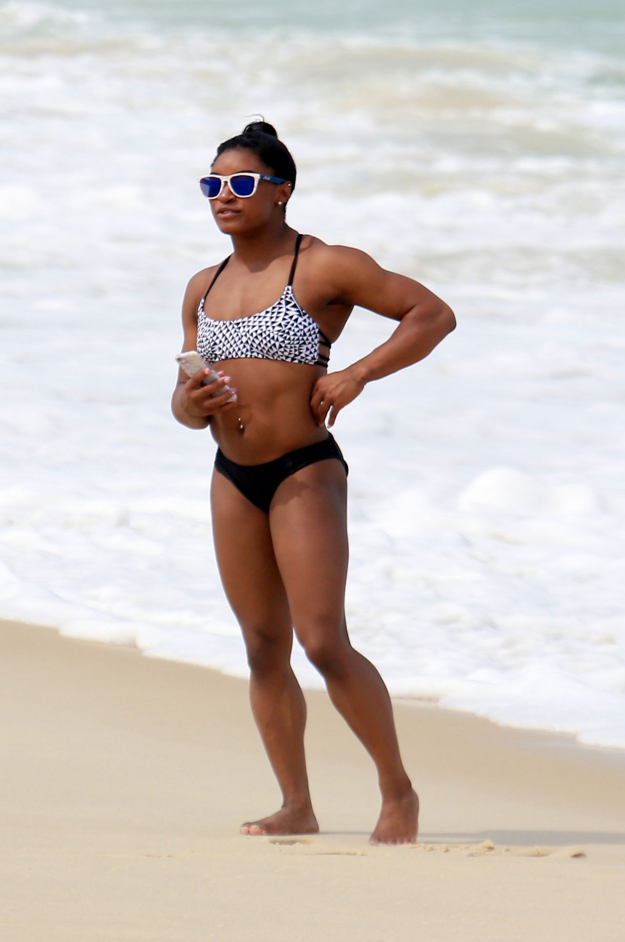 Aly Raisman Simone Biles And Madison Kocian In Bikinis At A Beach In Rio De Janeiro 8202016 9319