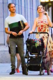 Anne Hathaway - Out With Husband & New Baby Boy - NYC 8/16/2016 