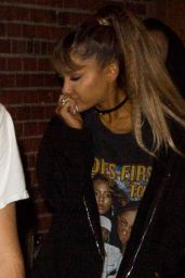 Ariana Grande - Leaving a Night Club in New York City 8/26/2016