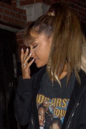 Ariana Grande - Leaving a Night Club in New York City 8/26/2016