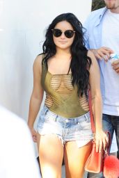 Ariel Winter in Jeans Shorts - Out in Beverly Hills 8/13/2016